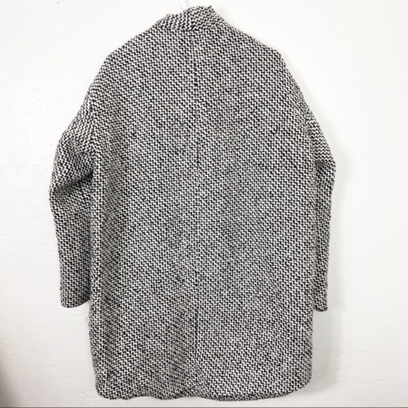 Blank NYC Black and White Say Anything Tweed Coat - Picture 9 of 10